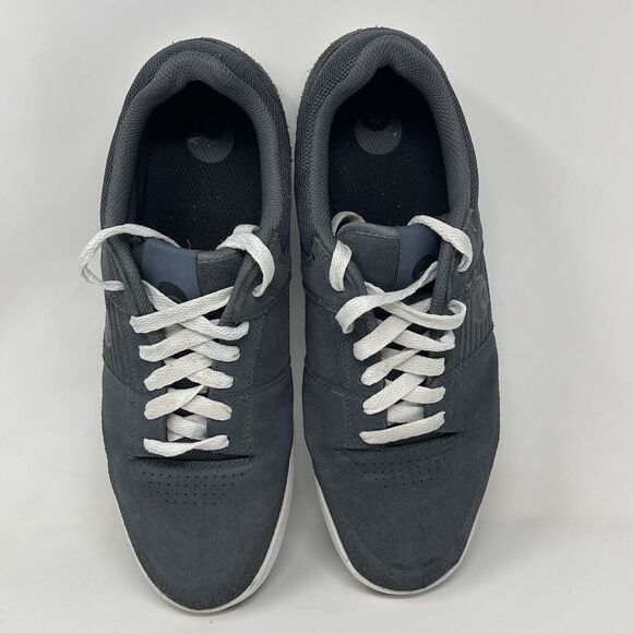 Osiris Sleak Sneakers Mens 12 Gray Suede Mesh Skateboarding Skate Grunge Shoes - Picture 9 of 16